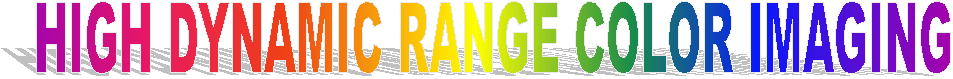 HIGH DYNAMIC RANGE COLOR IMAGING
