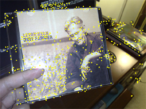 Query CD with SURF features